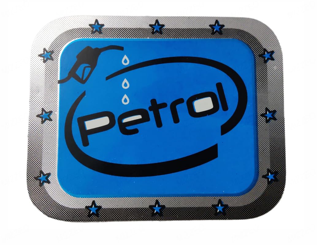 MIZZEO Fuel Badge Sticker Reflector with Water Resistant and